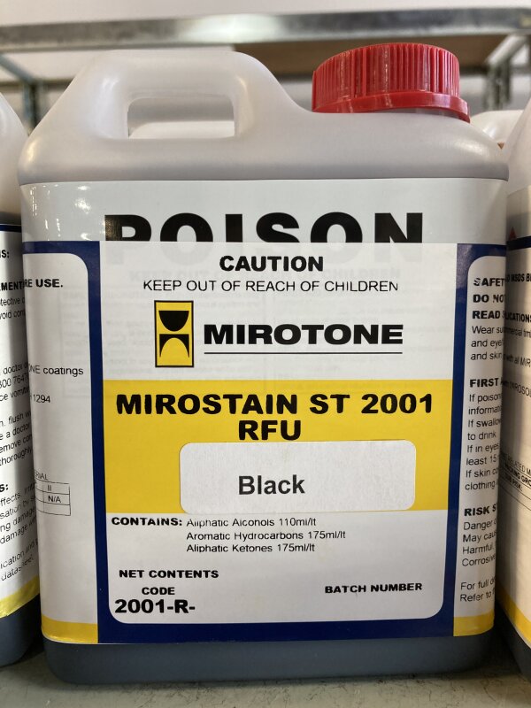 MI Stain ST 2001 NGR RFU Black NF 1L