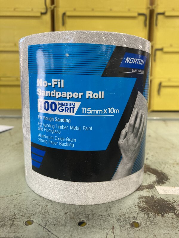 NO-FIL ADALOX ROLLS 115MM X 10M P100