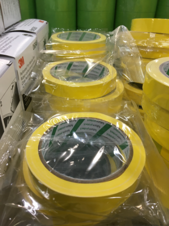 14 DAY EXTERIOR UPVC RUBBER MASKING TAPE 18MM X 50M