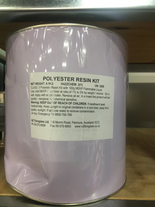 Polymal Polyester Resin LSE 4kg  (4L)
