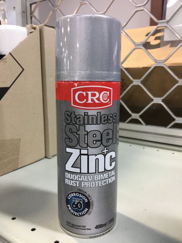CRC Stainlees Steel Zinc Aerosol 400ml