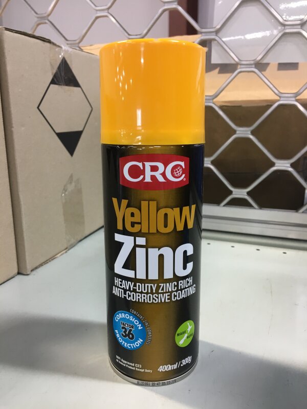 CRC Yellow Zinc Aerosol 400ml