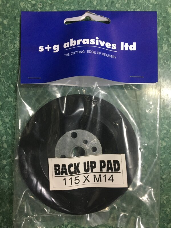 SG Rubber Backing Pad 115mm M14