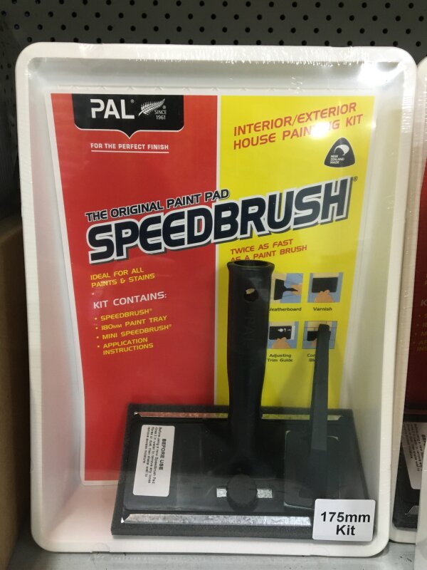 PA SpeedBrushes Kit -Tray&handle  175mm