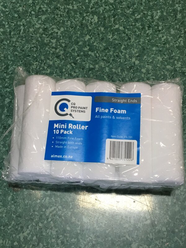 CQ Rollerboy Fine Foam Roller 10Pk