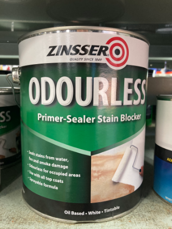 Zinsser Odourless Pigmented Sealer 3.75l
