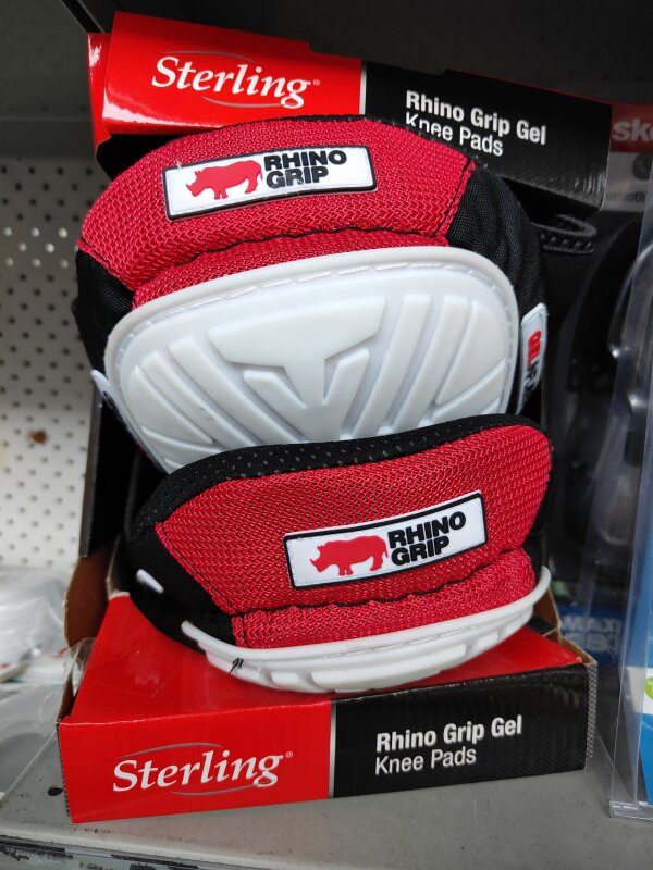 Sterling Rhino Grip Gel Knee Pads