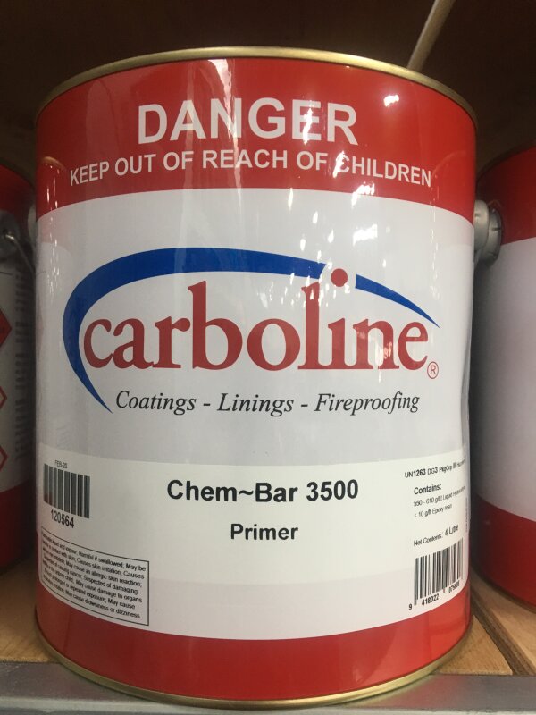 AL Chem~Bar 3500 Primer-Metallic Grey 4L