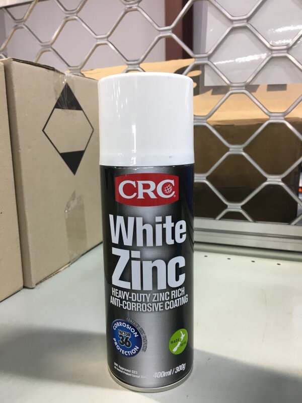 CRC White Zinc Aerosol 400ml