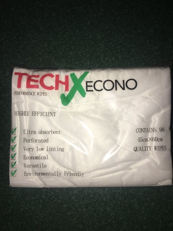 Tech X Econo Performance Wipes - Pack 90