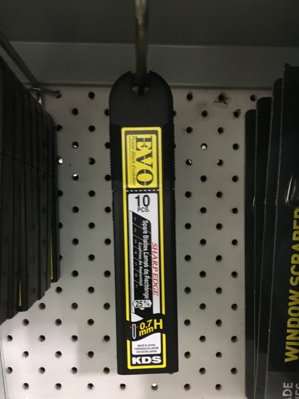 KDS Snap Blades 25mm HB-10BH