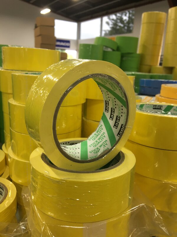 14 DAY EXTERIOR UPVC RUBBER MASKING TAPE 36MM X 50M Blue