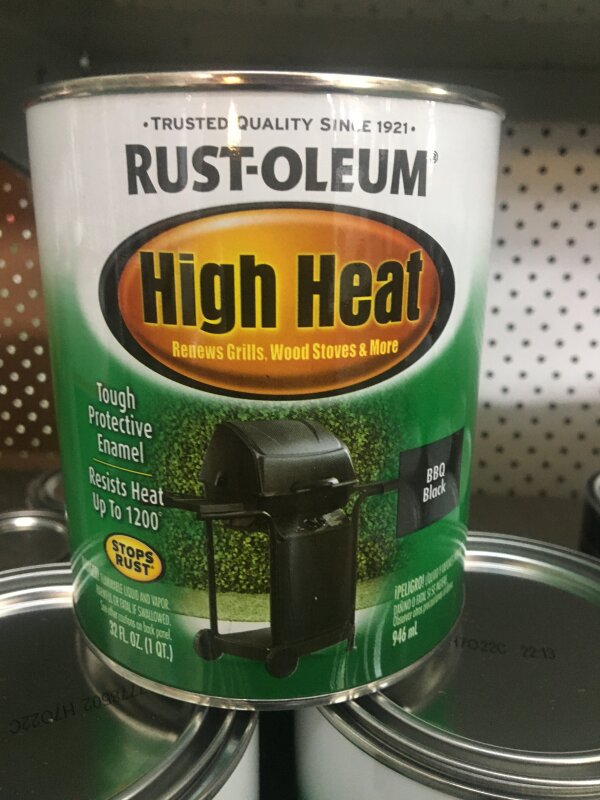 High Heat BBQ Black 1 Qt