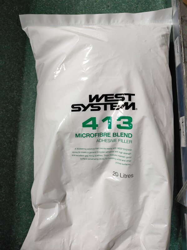 West 413 Micofibre Blend Glue - 20ltr