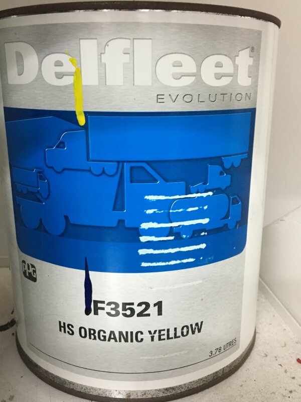 DELFLEET F3521 HS Organic Yellow3.5L
