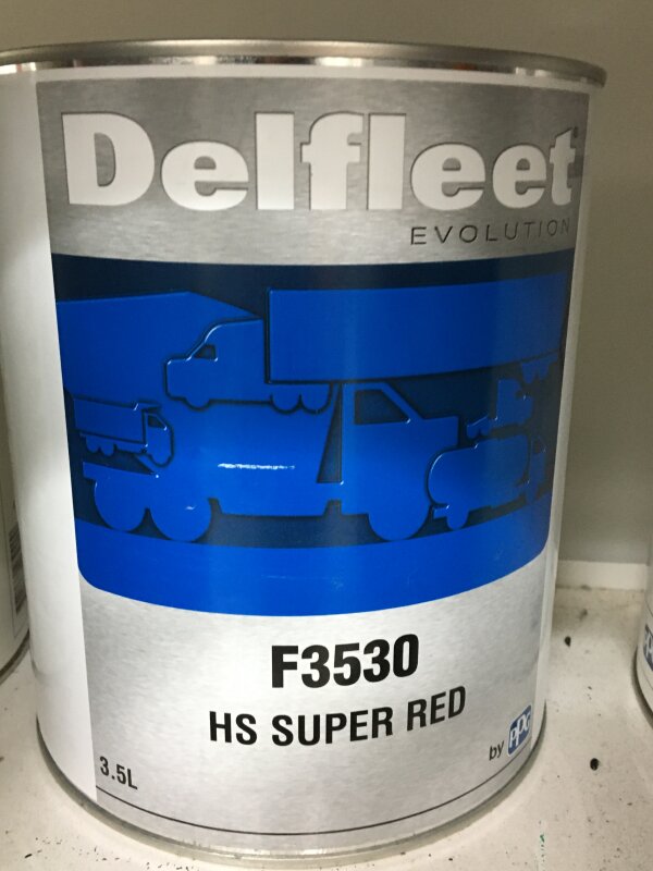DELFLEET F3530 HS SUPER RED / 3.5L