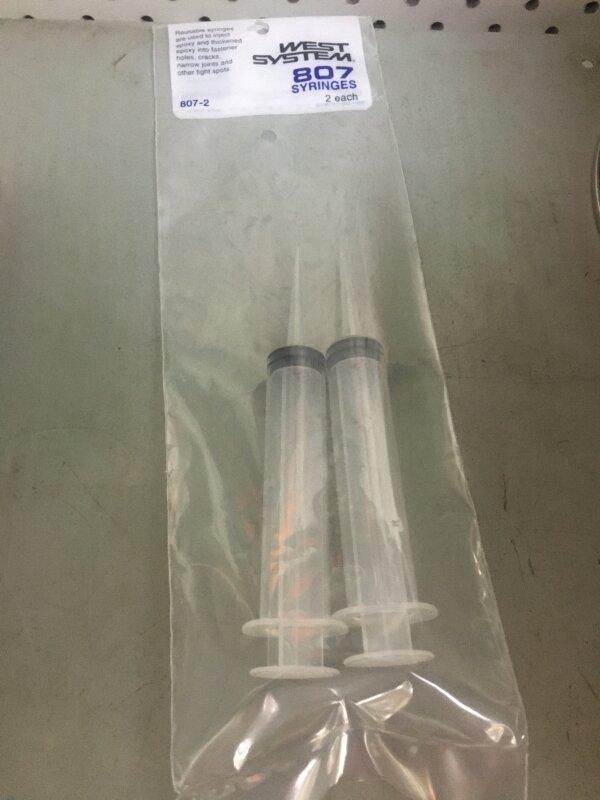 Catalyst Syringe - 10ml Pair West 807