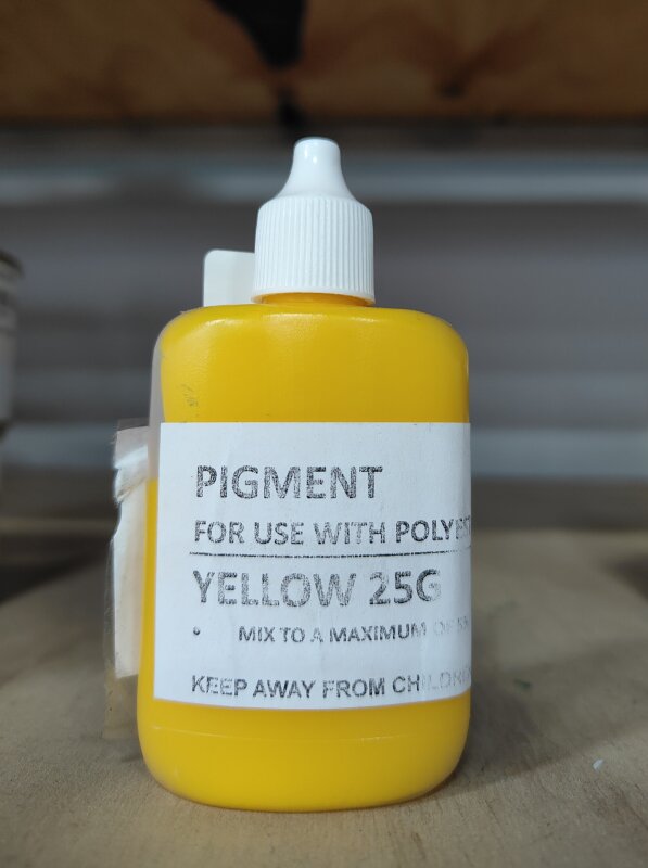Colour Pigment Paste - Yellow 25mls