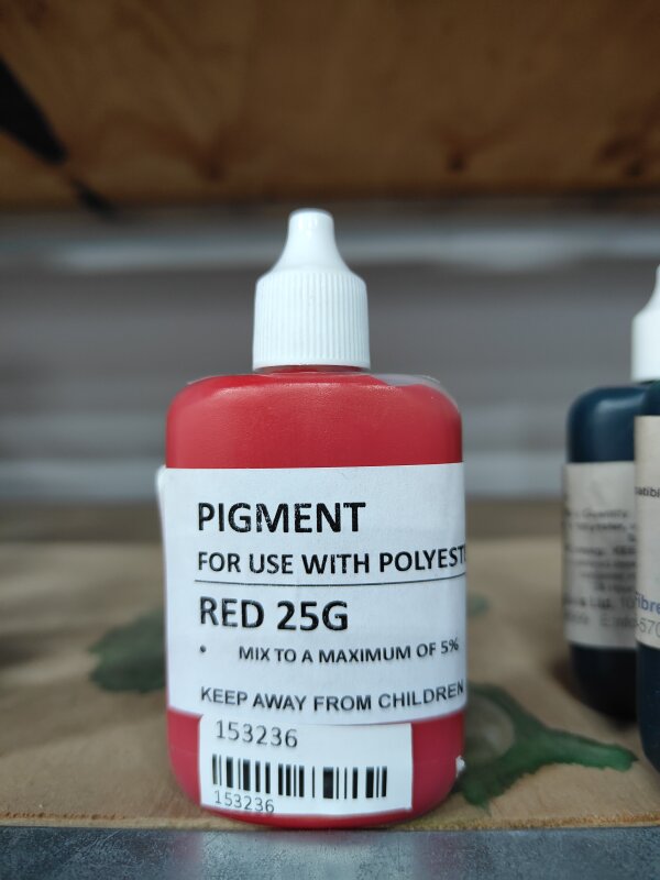 Colour Pigment Paste - Red 25mls