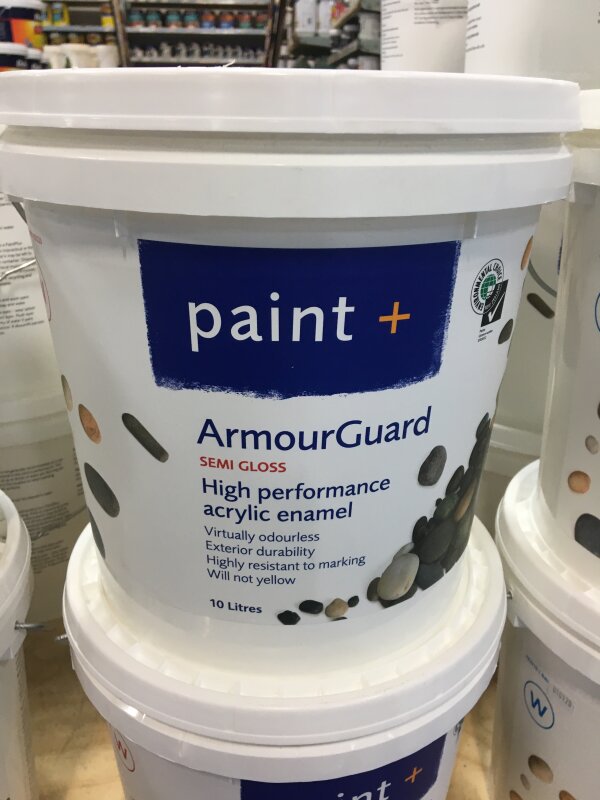 ArmourGuard Semi Gloss White 10l Wynn Fraser