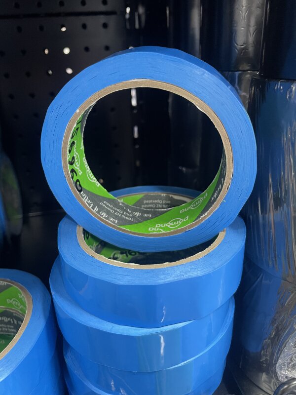 14 DAY EXTERIOR UPVC RUBBER MASKING TAPE 24MM X 50M BLUE