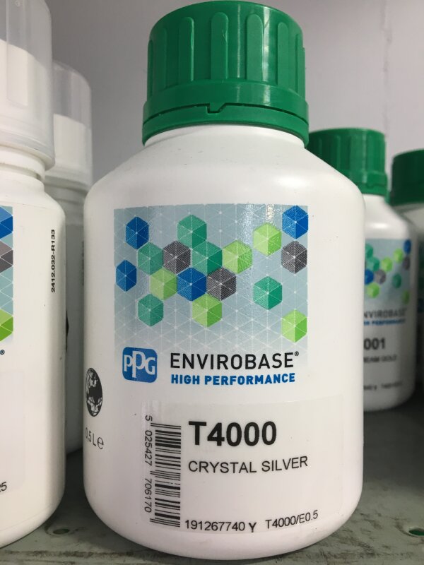 ENVIROBASE T4000 CRYSTAL SILVER 500ML