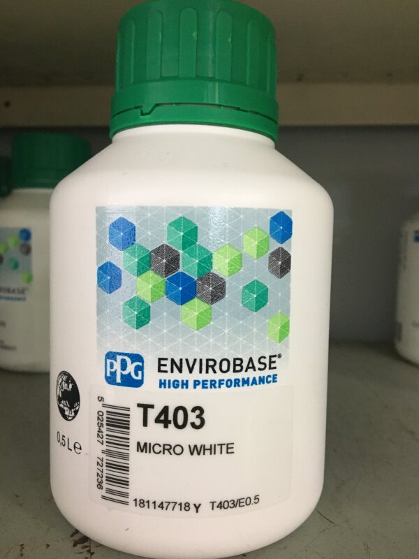 ENVIROBASE T403 MICRO WHITE 500ML
