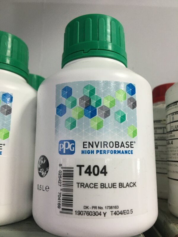 ENVIROBASE T404 TRACE BLUE BLACK 500ML