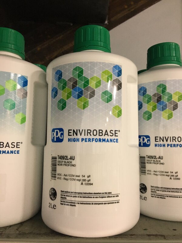 ENVIROBASE T409 DEEP BLACK 2L