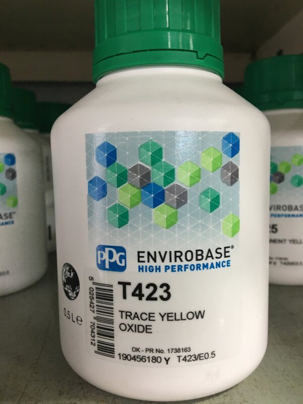 ENVIROBASE T423 TRACE YELLOW OXIDE 500ML