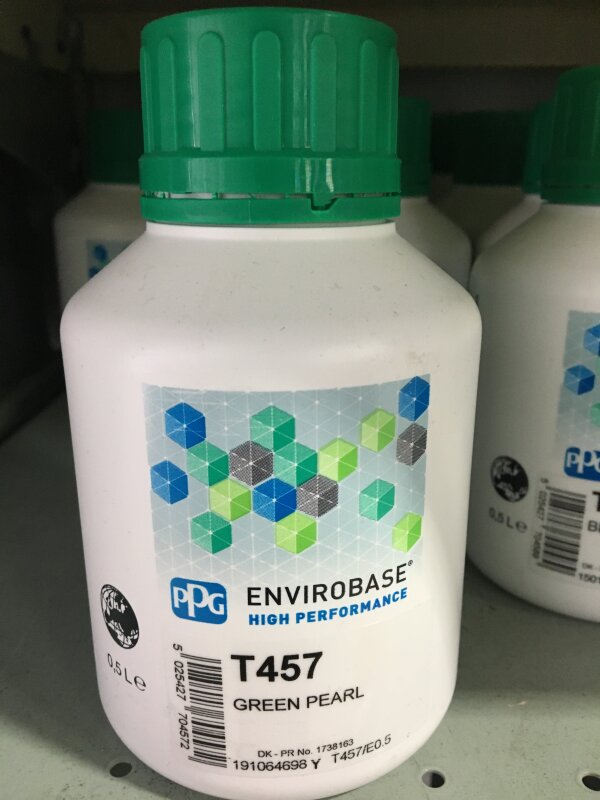 ENVIROBASE T457 GREEN PEARL 500ML
