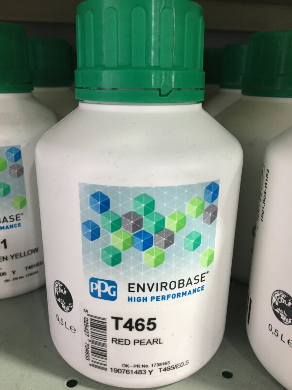 ENVIROBASE T465 RED PEARL 500ML