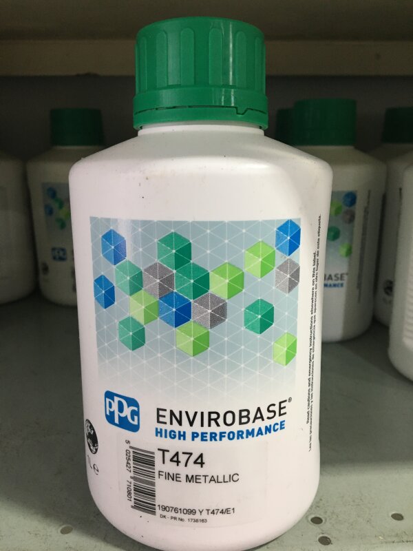 ENVIROBASE T474 FINE METALLIC 1L