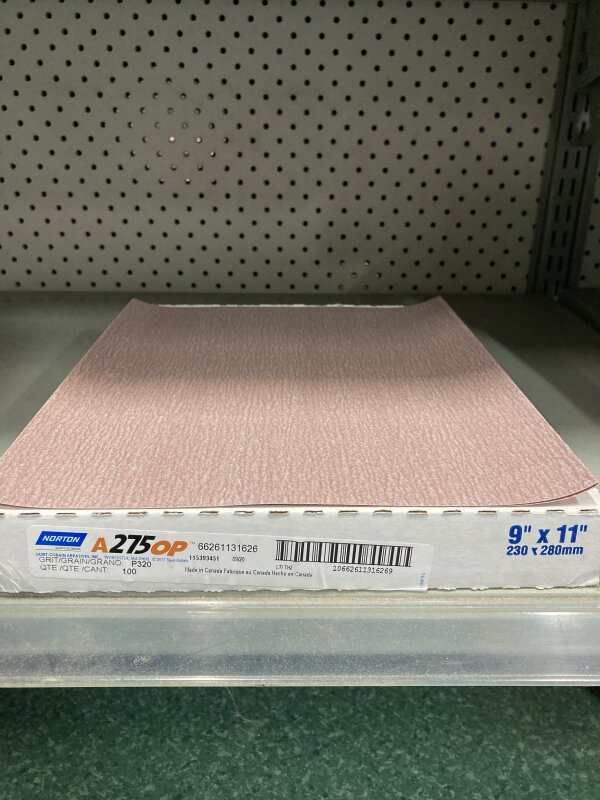 NO-FIL A275 PAPER SHEETS P320