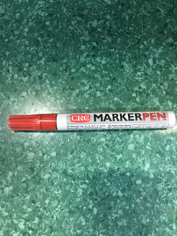 CR Marker Pen Red
