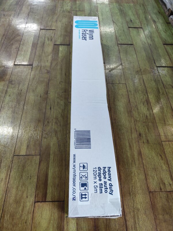 Paintable Plastic Film 120mx5.0m