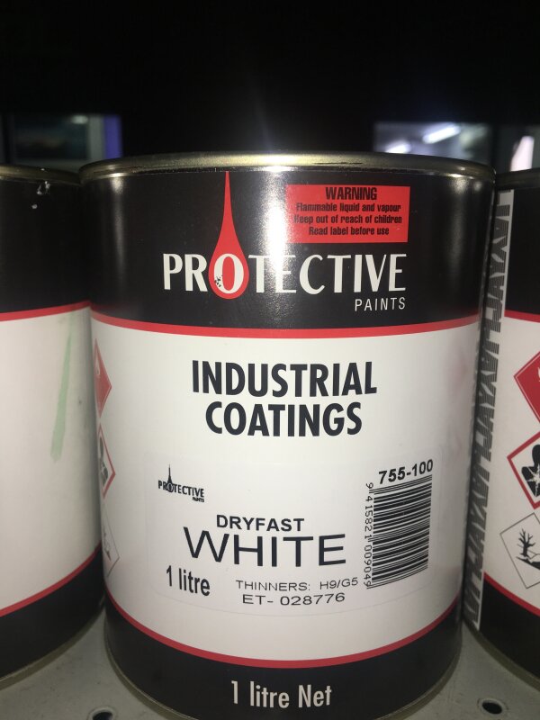 PR Fast Dry Enamel White 1L