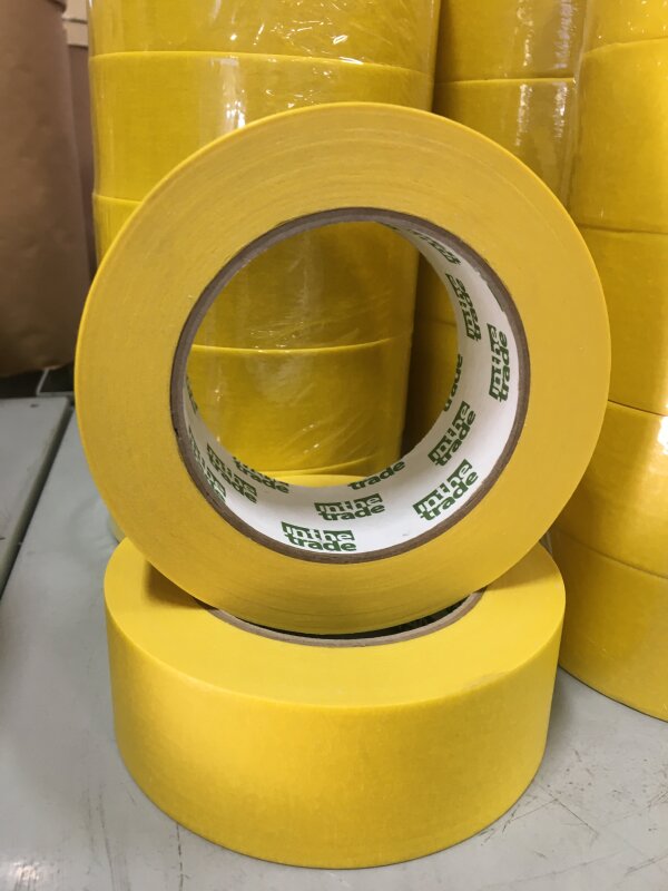 S121Y43 Yellow Masking Tape 43mm 50 Meters