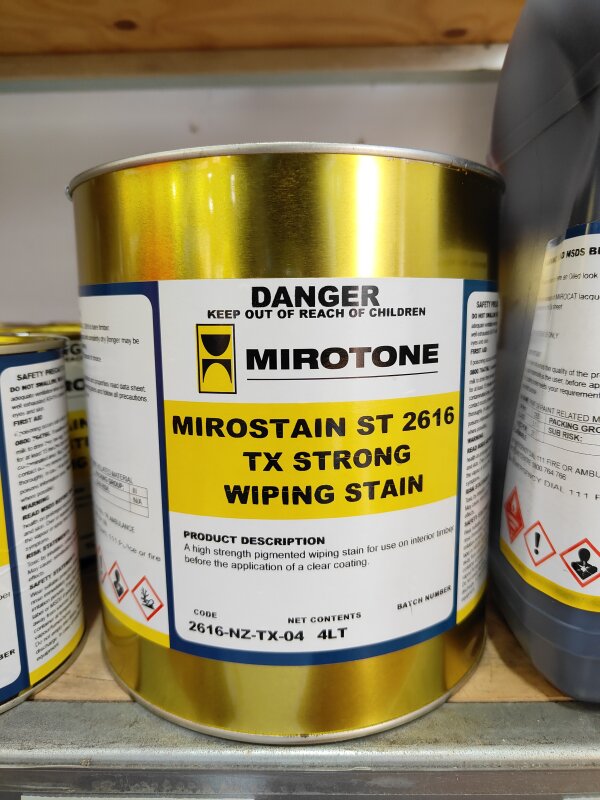 MI Mirostain 2616 TX Wiping Stain 4L