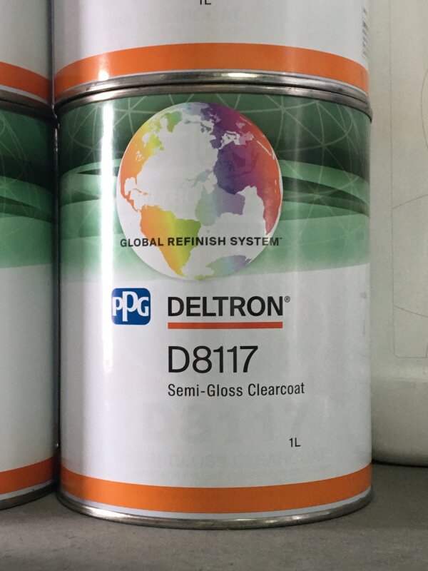 DELTRON D8117 SEMI-GLOSS CLEARCOAT / 1L