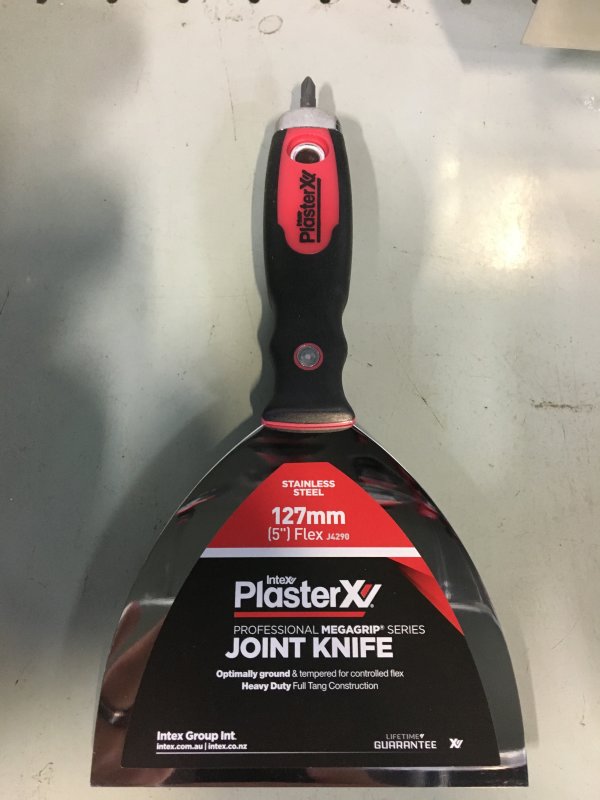 PW PlasterX MegaGripSS Ham Jt Knife127mm