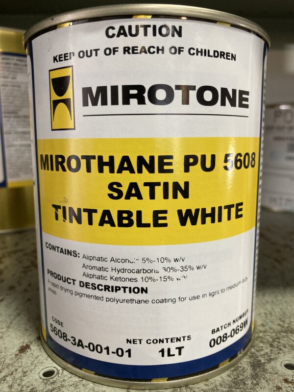 MI Mirothane 5608 Tint White 1L Satin