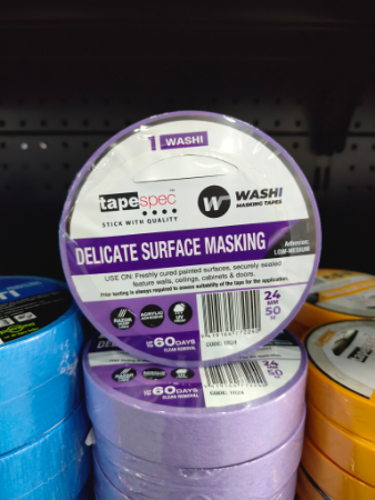 TS Washi Tape Purple No.1 24mm Delicate