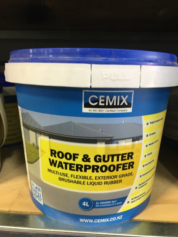 CM Roof & Gutter brushable Waterproofer 4L