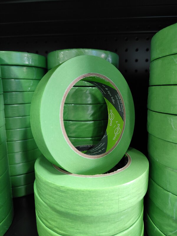 POMONA Green Masking Tape 24mm  50 Meters S23924