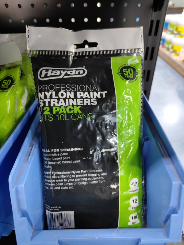 HA Nylon Hose Strainers 10L 12Pk