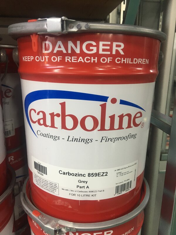 AL Carbozinc 859EZ2 Grey 8L Base only