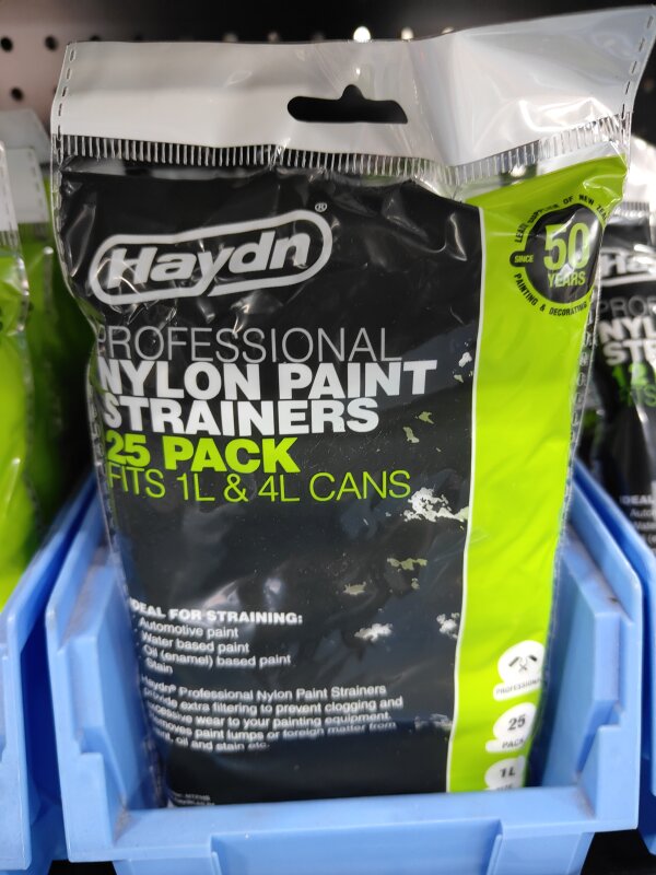HA Nylon Hose Strainers 4L 25Pk