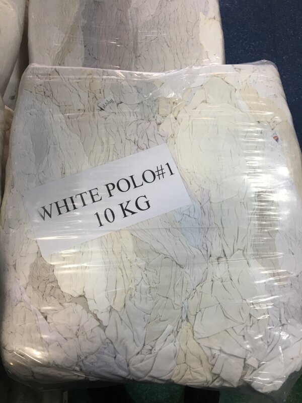White t-shirt rags 10kg