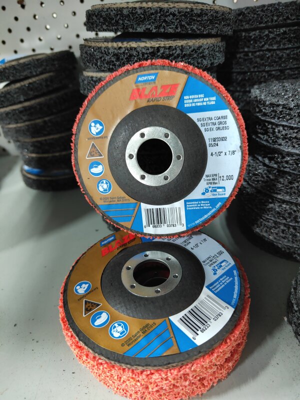 BLAZE RAPID STRIP CERAMIC ORANGE 115MM X 22MM